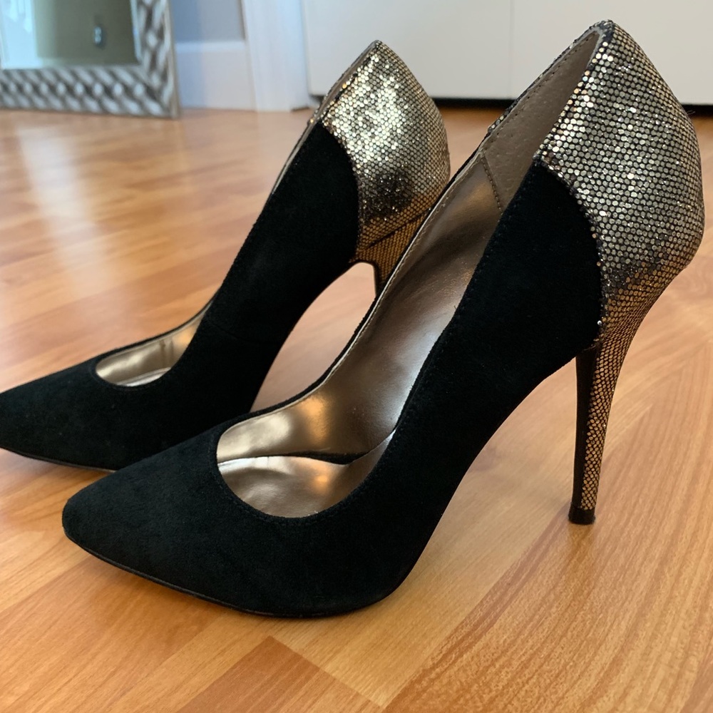 Black heels